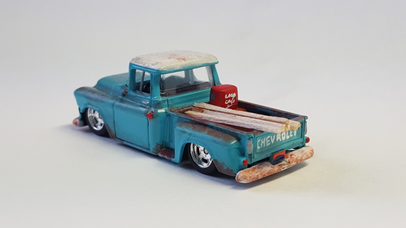 Illustration for article titled Came out of retirement and did a custom thing! 1956 GMC turned Chevy Apache!